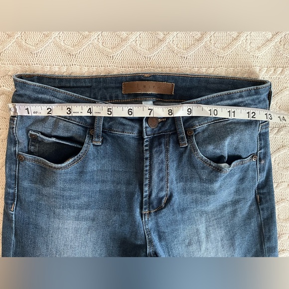 Leith Medium Wash Distressed Ankle Jeans Women’s Size 24 - Picture 14 of 15